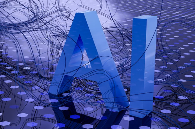 Direitos Autorais Inteligência Artificial letras em azul